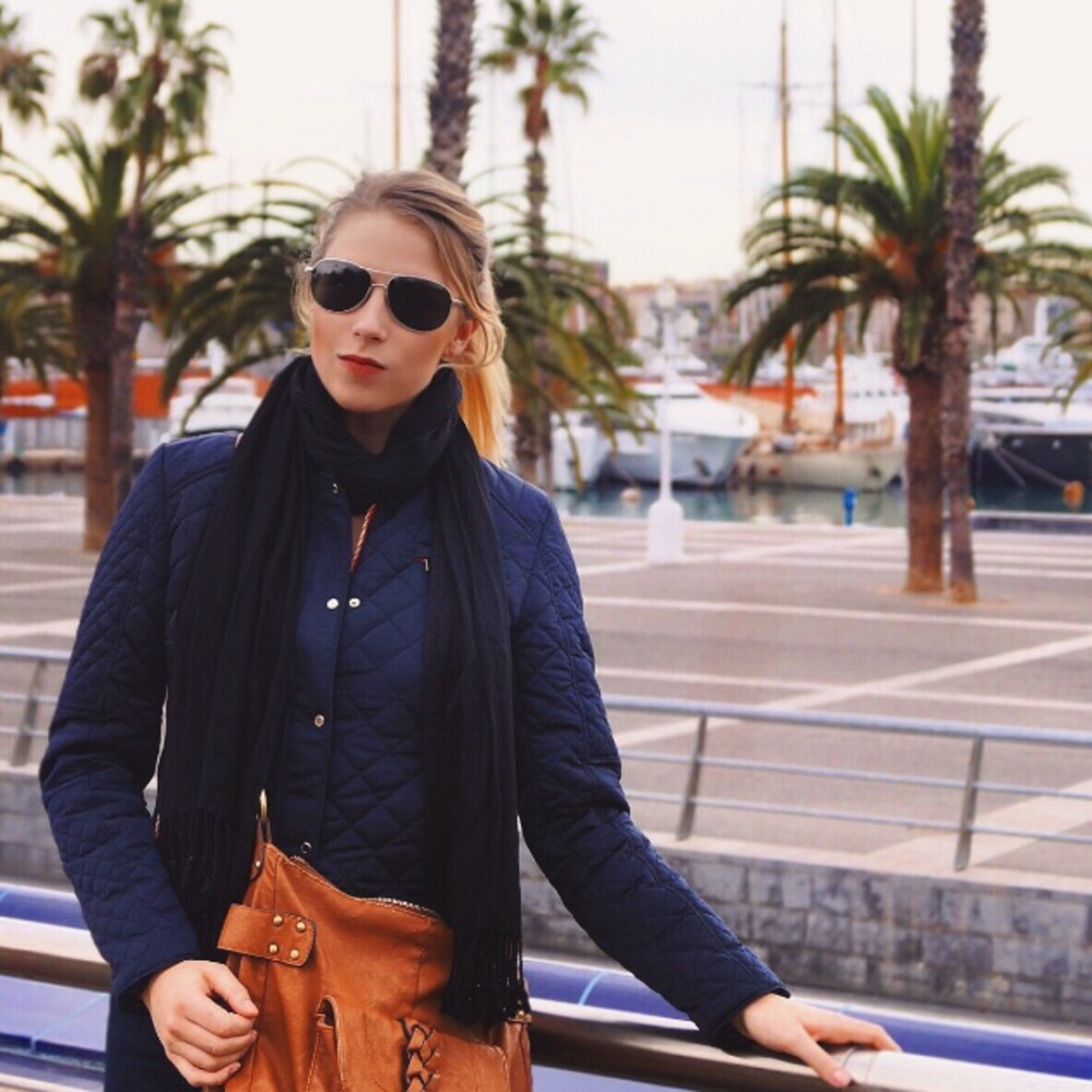 ZARA Navy Jacket